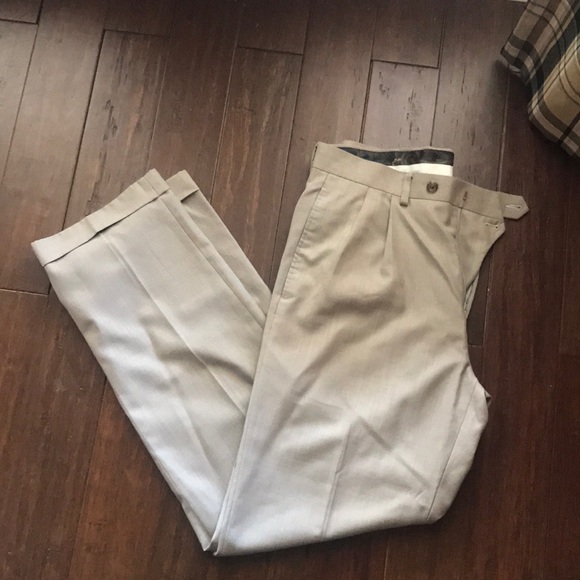 Men’s Polo Ralph Lauren Khaki Slacks - Picture 2 of 3